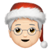 🧑🏻‍🎄 mx claus: light skin tone display on Apple